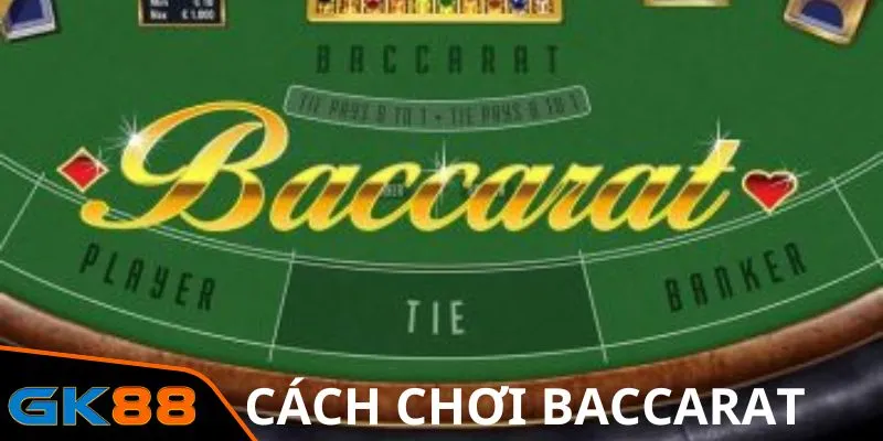 Cách chơi Baccarat tại nhà cái GK88