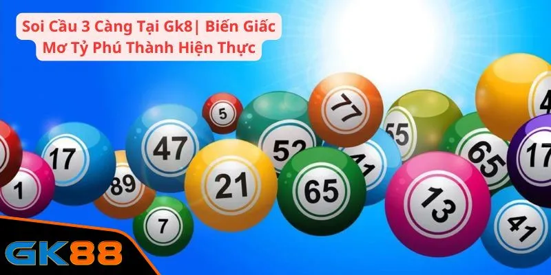 soi cầu 3 càng