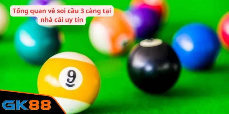 Tổng quan về soi cầu 3 càng tại nhà cái uy tín